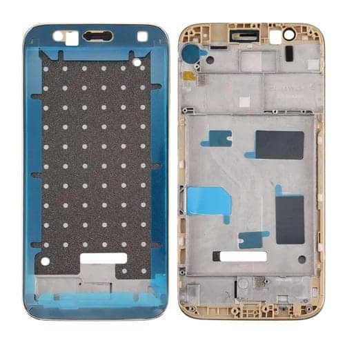 Carcasa Frontal para Huawei G8 Placa Bisel Marco LCD (Dorado)