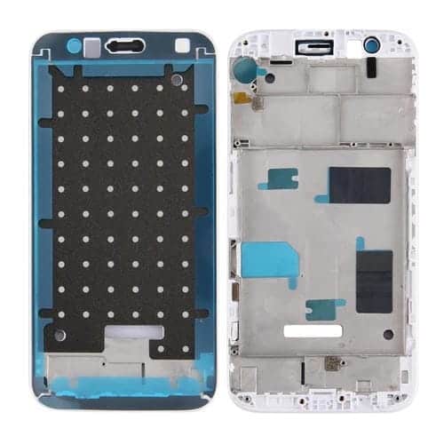 Carcasa Frontal para Huawei G8 Placa de Bisel Marco LCD (Blanco)