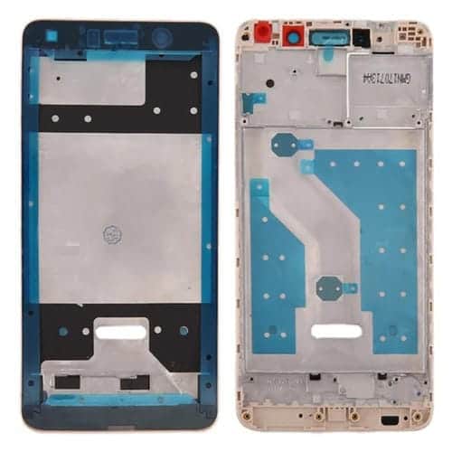 Carcasa Frontal Placa de Bisel de Marco Pantalla LCD para Huawei Enjoy 7 Plus Y7 Prime (Dorado)