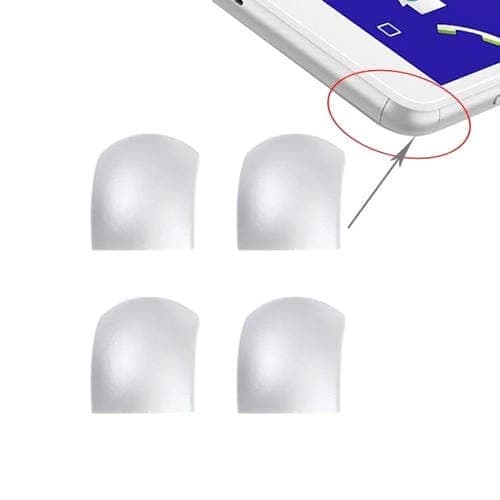 Borde de Bisel Frontal de 4 Piezas para Sony Xperia C4 (Blanco)