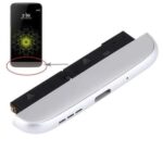 Módulo Base de Carga, Micrófono y Altavoz Ringer Zumbador para LG G5 LS992 Versión USA (Plata)