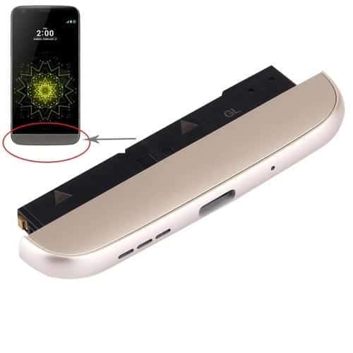 Módulo Base de Carga Micrófono Altavoz Ringer Zumbador para LG G5 F700L Versión KR (Dorado)