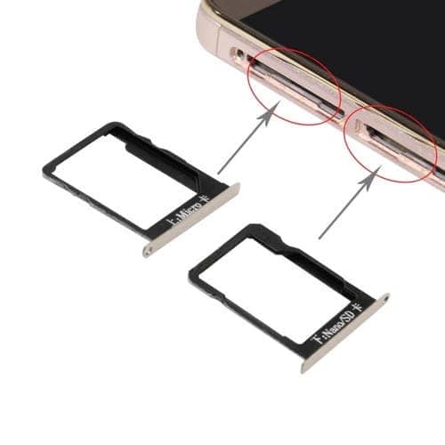 Bandeja Tarjeta SIM y Micro SD para Huawei Mate 7