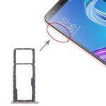 Bandeja Tarjeta SIM + Micro SD para Asus Zenfone Max M1 (ZB555KL) (Dorado)