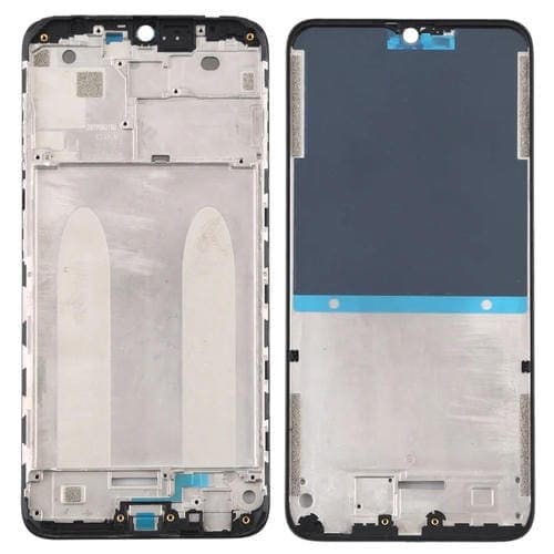 Carcasa Delantera Marco Pantalla LCD Placa de Bisel para Xiaomi Redmi 8A Redmi 8 Redmi 8A Dual Redmi 8A Pro (Negro)