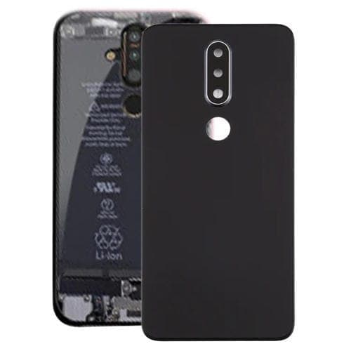 Tapa Trasera de Batería con Lente de Cámara para Nokia X6 / 6.1 Plus TA-1099 TA-1103 (Negro)