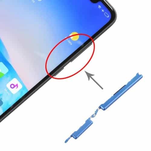 Teclas Laterales para Xiaomi Redmi Note 6 Pro (Azul)
