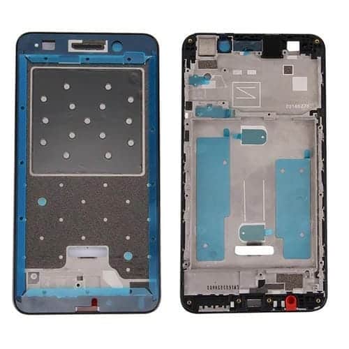 Carcasa Frontal para Honor 5A Y6 Ii Marco LCD Placa de Bisel (Negro)