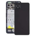 Tapa Trasera de Batería con Tapa de Lente de Cámara para Google Pixel 4 (Negro)