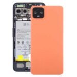 Tapa Trasera de Batería con Tapa de Lente de Cámara para Google Pixel 4 (Naranja)