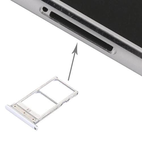 Bandeja Tarjeta SIM para Meizu Mx5 (Plata)