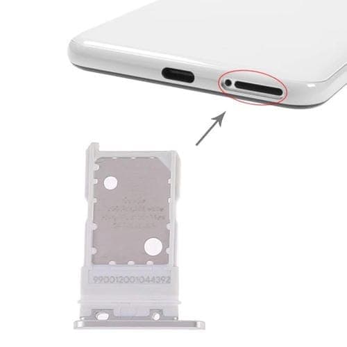 Bandeja Tarjeta SIM para Google Pixel 3 (Blanco)