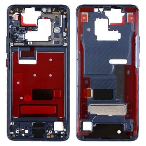 Marco Pantalla LCD con Teclas Laterales para Huawei Mate 20 Pro (Azul) Carcasa Frontal