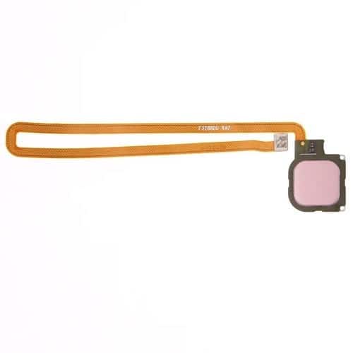 Cable Flex Botón Huella Dactilar para Huawei Enjoy 6S (Rosa)