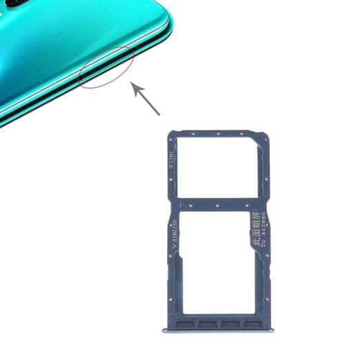 Bandeja Tarjeta SIM + Micro SD para Huawei P30 Lite (Azul)