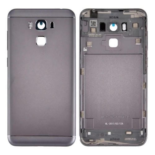Tapa Trasera Aleación Aluminio Batería para Asus Zenfone 3 Max ZC553KL (Gris)