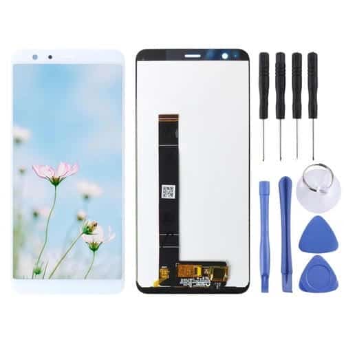 Pantalla Completa para Asus Zenfone Max Plus (M1) X018Dc X018D ZB570TL (Blanco)