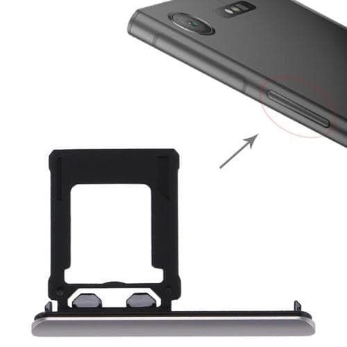 Bandeja Tarjeta Micro SD para Sony Xperia XZ1 (Plata)