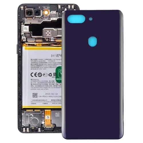 Cubierta Trasera Curva para Oppo R15 Pro (Púrpura)