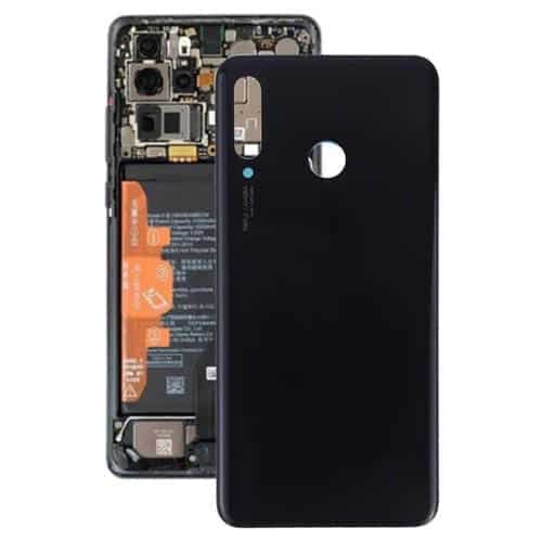 Tapa Trasera Batería para Huawei P30 Lite 24Mp (Negro)