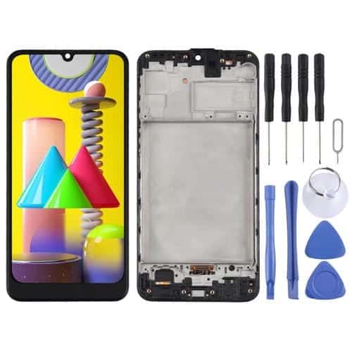Pantalla TFT Completa para Samsung Galaxy M31 / M31 Prime con Marco (Negro)