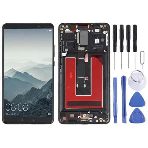 Pantalla Completa OLED Original para Huawei Mate 10 con Marco (Negro)