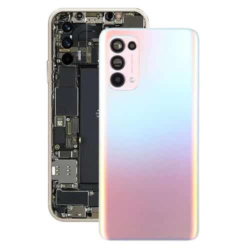 Cubierta Posterior Tapa Batería Original para Oppo Reno5 4G CPH2159 (Naranja)