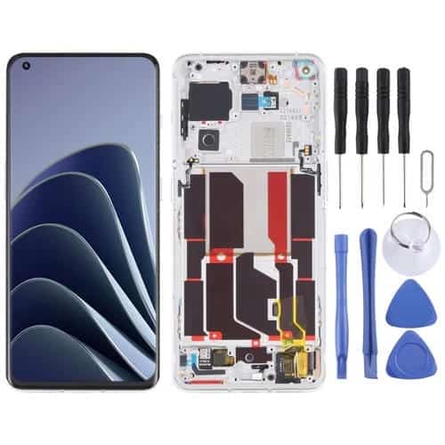 Pantalla Completa con Marco Original para OnePlus 10 Pro Ne2210 (Plata)
