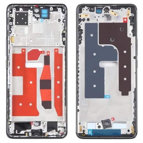 Carcasa Frontal Marco Pantalla LCD Placa Biselada para Honor 60 Pro (Negro)