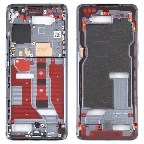 Carcasa Frontal Pantalla LCD Marco Bisel Placa para Honor Magic 4 Pro (Negro)