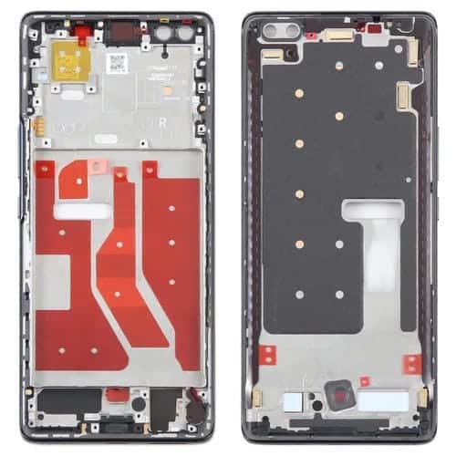 Carcasa Frontal Pantalla LCD Marco Bisel Placa para Huawei Nova 9 Pro (Negro)