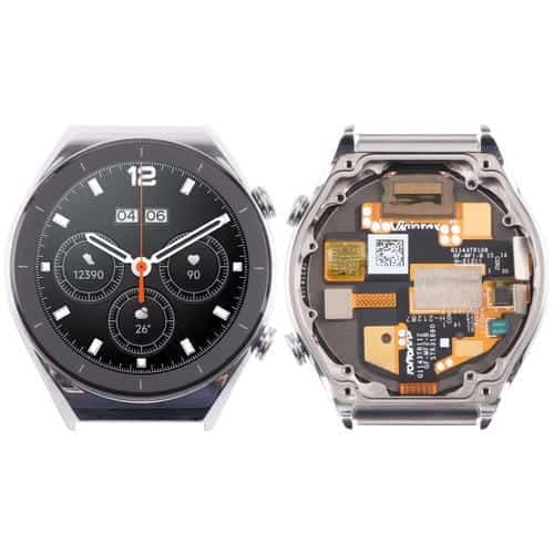 Pantalla Completa Original para Xiaomi Watch S1 con Marco (Plata)