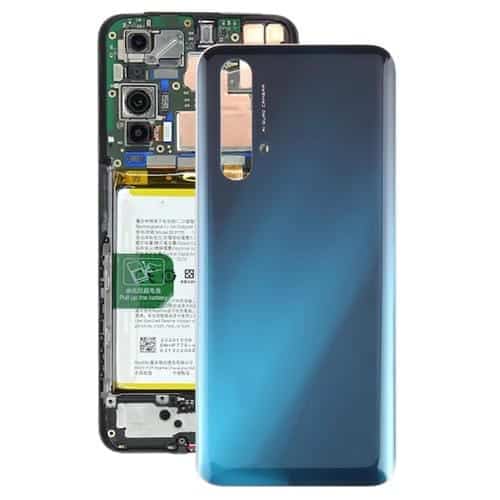 Tapa Trasera de Batería de Plástico para Realme X3 para Realme X3 Superzoom (Azul)