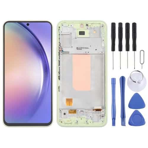 Pantalla Completa OLED 6,43" para Samsung Galaxy A54 5G SM-A546 con Marco (Verde)