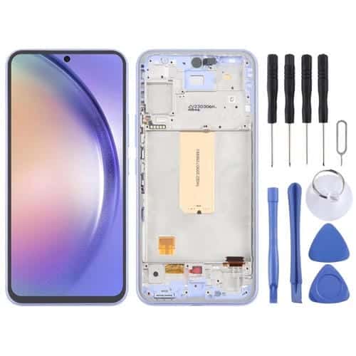 Pantalla Completa OLED 6.43" (Púrpura) para Samsung Galaxy A54 5G SM-A546 con Marco