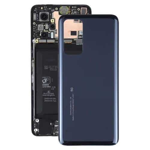 Tapa Trasera de Batería de Vidrio para Xiaomi Redmi K30S (Negro)