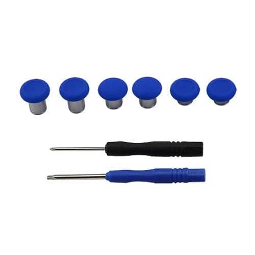 Botón de 6 PCs PS4 / Switch / Xbox One (Azul)