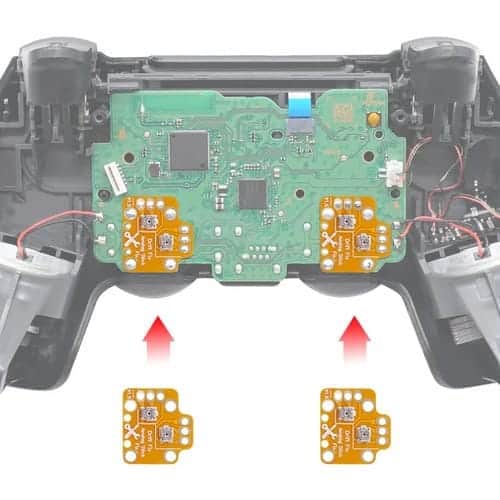Controlador Analógico Thumb Stick Drift Fix para Sony PS5 / PS4 / para XBOX One (Naranja) (2 Unidades)
