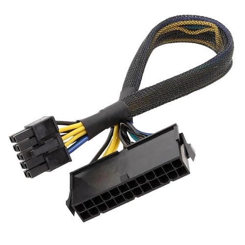 Cable Adaptador Placa Base para Lenovo 24 Pines a 10 Pines 20 cm