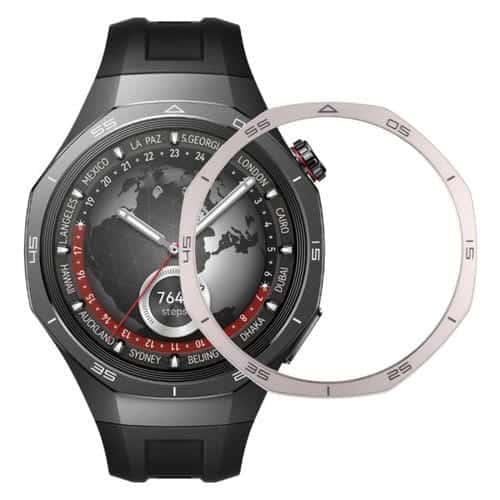 Esfera con Escala de Tiempo para Huawei Watch GT 5 Pro 46mm (Plateada)