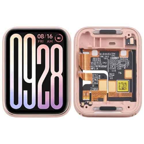 Pantalla Completa Original con Marco para Xiaomi Smart Band 9 Pro (Rosa)