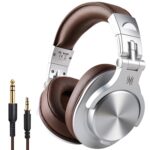 Auriculares estéreo Bluetooth inalámbricos montados en la cabeza, A70 Brown
