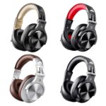 Auriculares estéreo Bluetooth inalámbricos montados en la cabeza, A70 Brown - Imagen 2