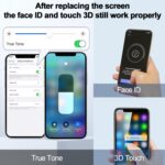 JK incell TFT Material Pantalla LCD y digitalizador Asamblea completa, For iPhone 12 / 12 Pro(JK inell) - Imagen 9