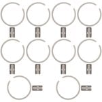 Juego de 10 imanes de carga inalámbrica, For iPhone 17