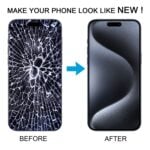 Para iPhone 15 Pro pantalla LCD OEM con ensamblaje completo de digitalizador - Imagen 6