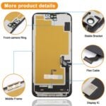 Pantalla OLED suave HXL para iPhone 15 Plus - Imagen 3