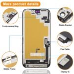 Pantalla OLED suave HXL para iPhone 16 - Imagen 3