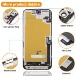 Pantalla OLED suave HXL para iPhone 16 Plus - Imagen 3