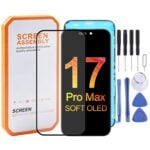 Pantalla OLED suave HXL para iPhone 17 Pro Max